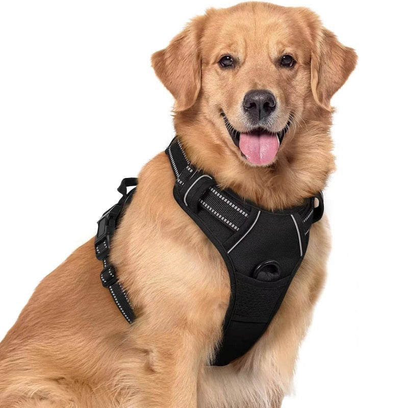 Escape-Proof Dog Harness Vest ??Breathable & No-Pull for All Breeds