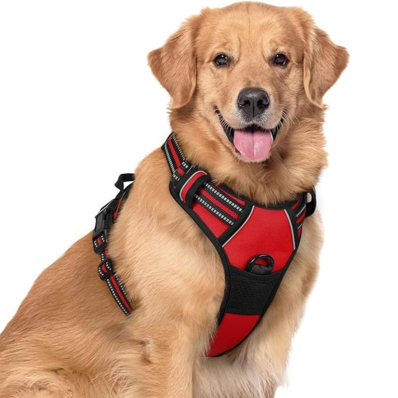 Explosion-Proof Dog Harness Vest — Breathable & Escape-Proof for All Breeds