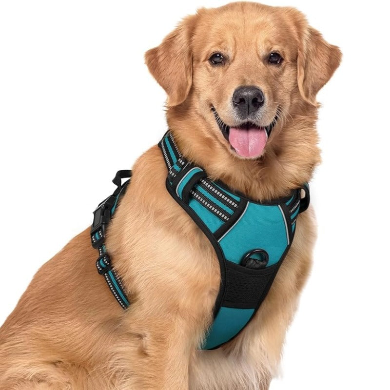 Escape-Proof Dog Harness Vest ??Breathable & No-Pull for All Breeds