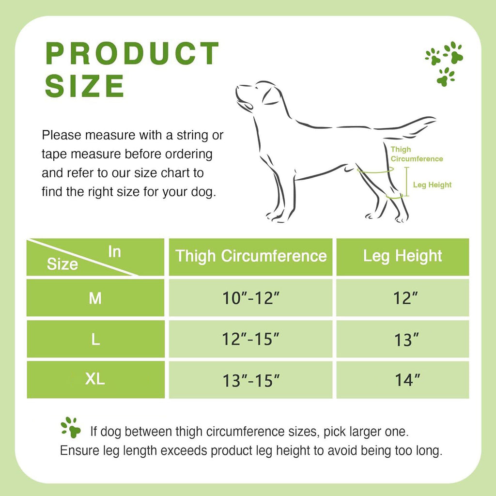 Post-operative knee support for dogs