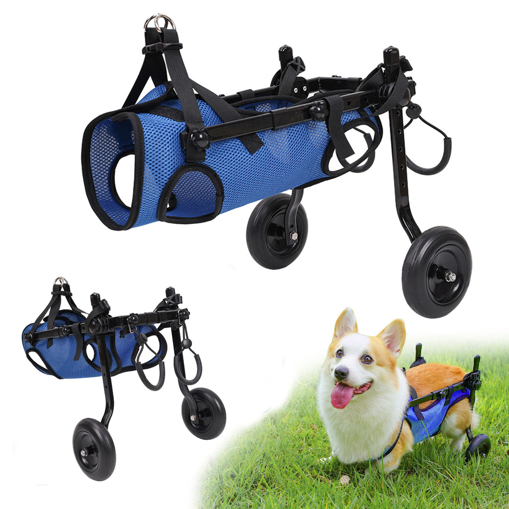 Dog Wheelchair & Rehabilitation Cart — Walking Assistance for Injured Dogs